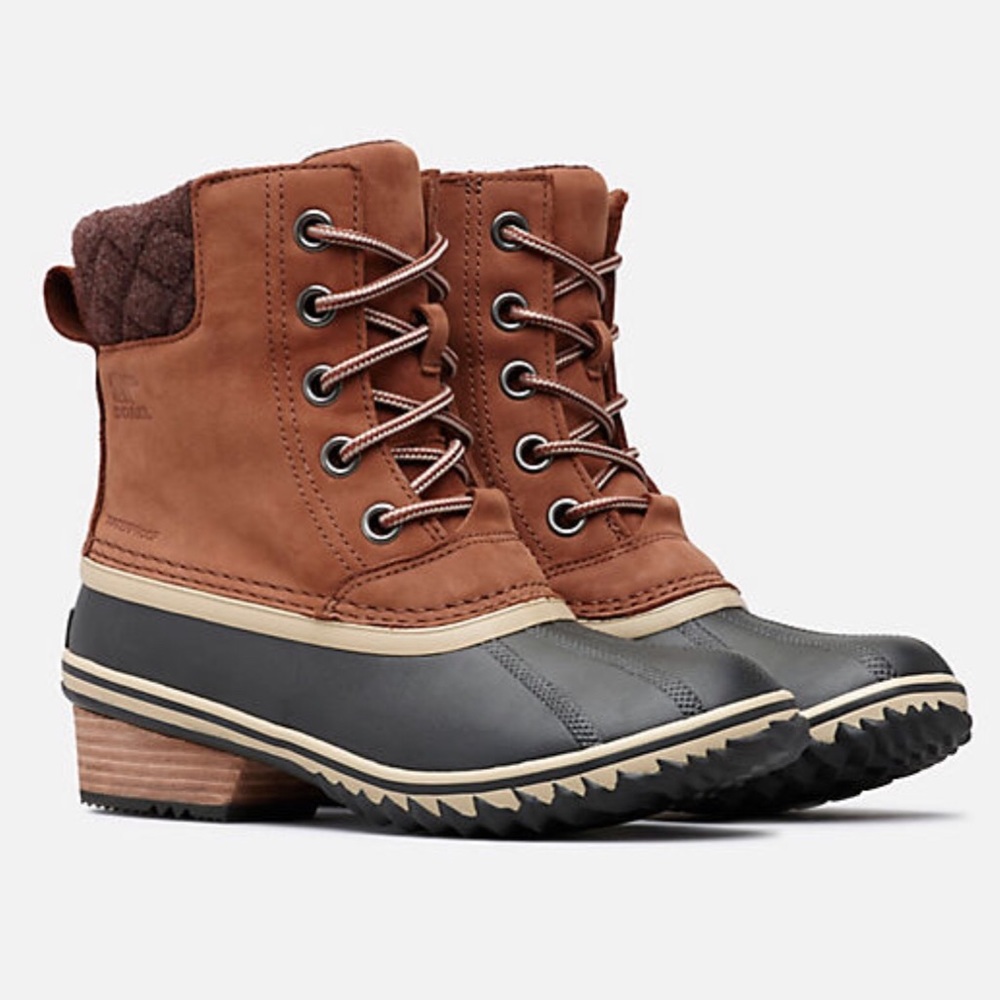 SOREL Slimpack Lace II Boots - Size 8